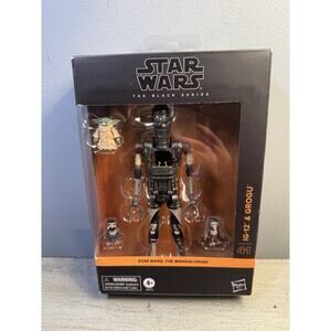 Star Wars The Black Series IG-12 & Grogu, The Mandalorian Deluxe Collectible